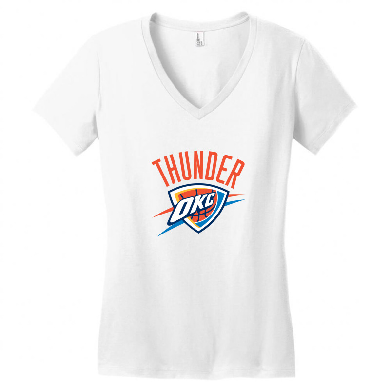 Oklahoma City-thunder Women's V-Neck T-Shirt by OswalDicki55 | Artistshot