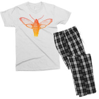 Colorful Cicada Music Men's T-shirt Pajama Set | Artistshot