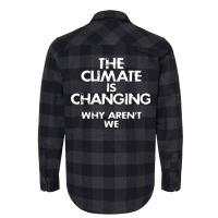 Climate Change Denial Love Flannel Shirt | Artistshot