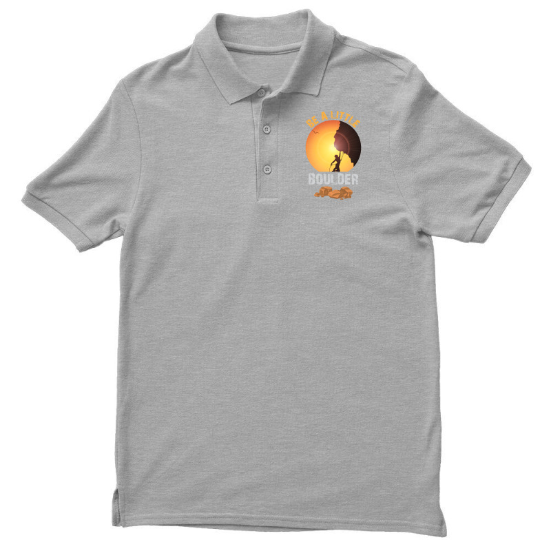 Be A Little Boulder Girl Men's Polo Shirt | Artistshot