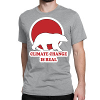 Climate Change Polar Bear Nature Saying Gift Stars Classic T-shirt | Artistshot