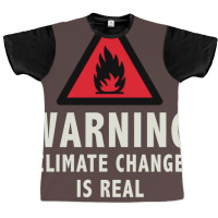 Climate Change Is Real Cute Nostalgia Graphic T-shirt | Artistshot