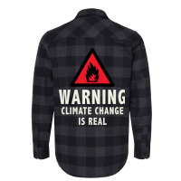 Climate Change Is Real Cute Nostalgia Flannel Shirt | Artistshot