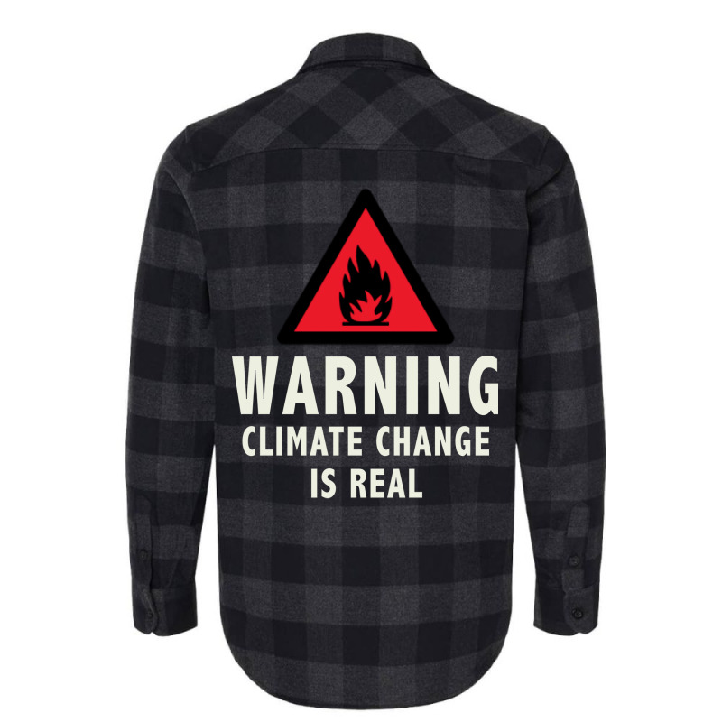 Climate Change Is Real Cute Nostalgia Flannel Shirt | Artistshot