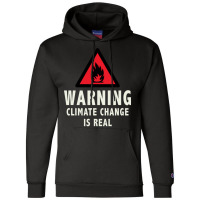 Climate Change Is Real Cute Nostalgia Champion Hoodie | Artistshot