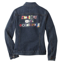 Creativity Over Consumption 70s Ladies Denim Jacket | Artistshot