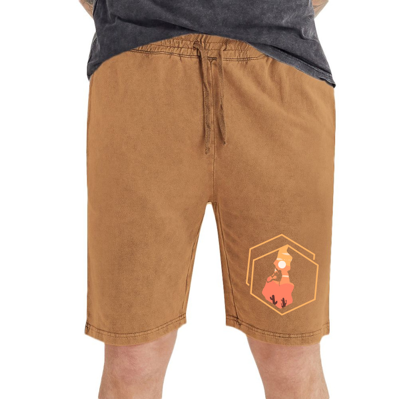 Retro Climber Sunset Climbing Summit Bouldering Su Vintage Short | Artistshot