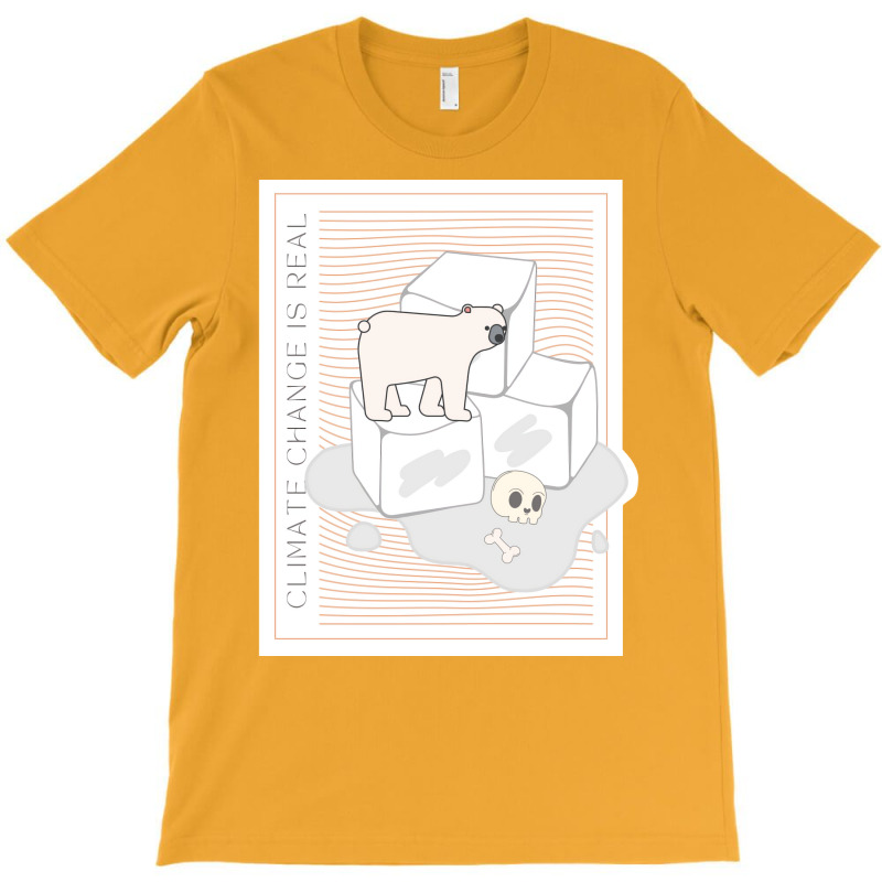 Climate Change Is Real Save The Polar Bears Hipste T-shirt | Artistshot