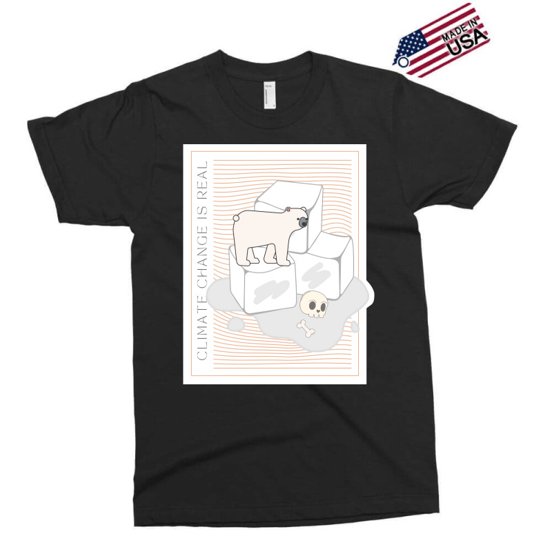 Climate Change Is Real Save The Polar Bears Hipste Exclusive T-shirt | Artistshot