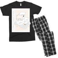 Climate Change Is Real Save The Polar Bears Hipste Men's T-shirt Pajama Set | Artistshot