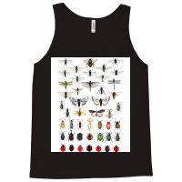 Entomology Illustrations Green Tank Top | Artistshot