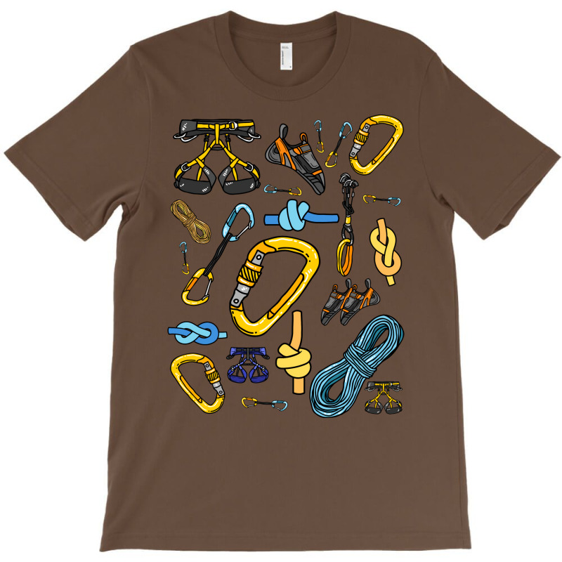 Climbing Gear Boy T-shirt | Artistshot