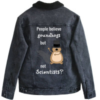 Environmental Climate Awareness Girl Unisex Sherpa-lined Denim Jacket | Artistshot