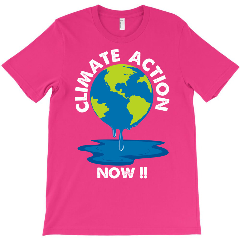 Global Warming Crisis Climate Action Now Retro T-shirt | Artistshot