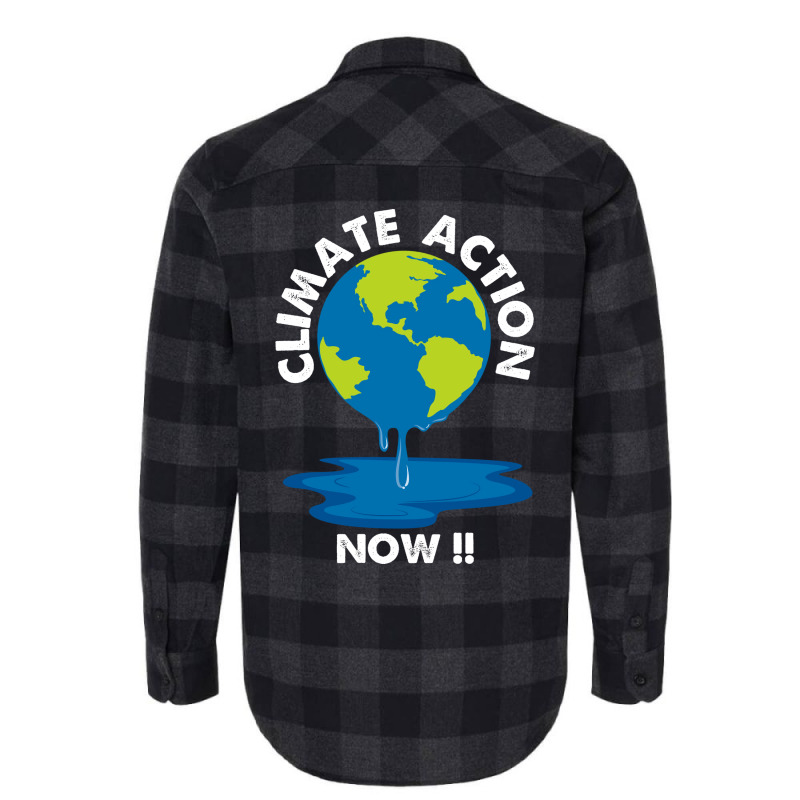 Global Warming Crisis Climate Action Now Retro Flannel Shirt | Artistshot