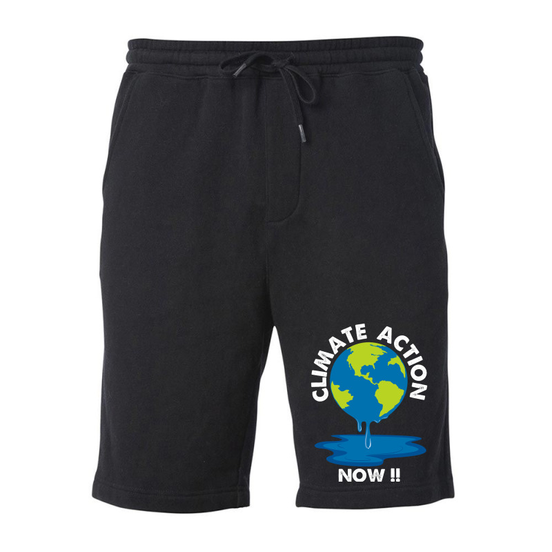 Global Warming Crisis Climate Action Now Retro Fleece Short | Artistshot