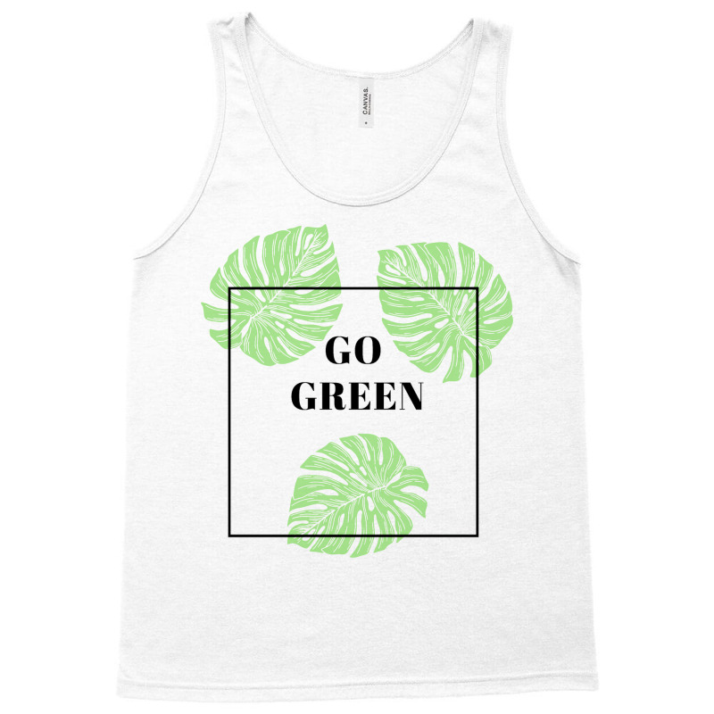 Go Green Girl Tank Top | Artistshot