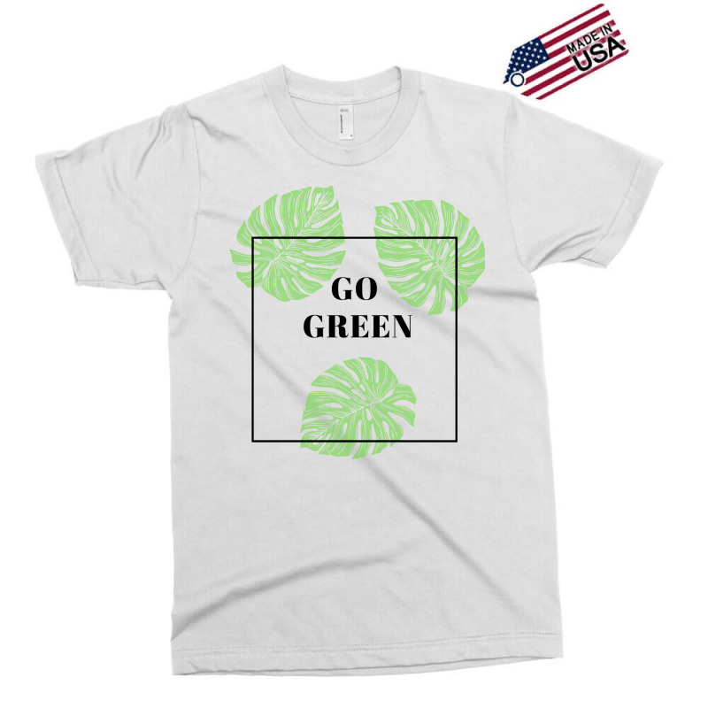 Go Green Girl Exclusive T-shirt | Artistshot