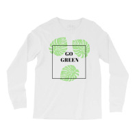 Go Green Girl Long Sleeve Shirts | Artistshot