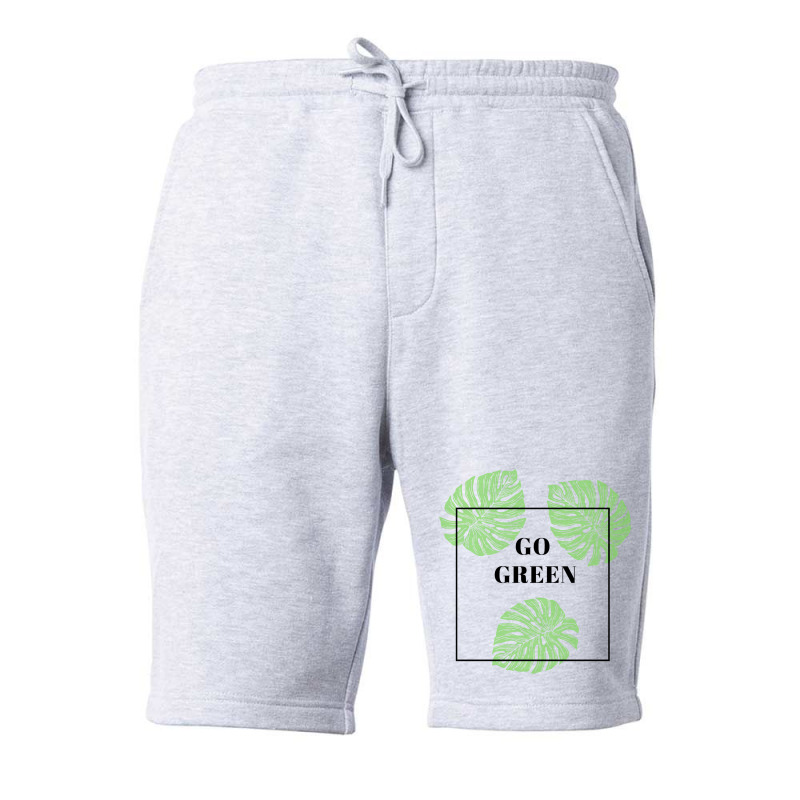 Go Green Girl Fleece Short | Artistshot