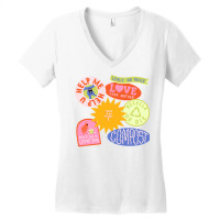 Going Green All Over Travel Women's V-neck T-shirt | Artistshot