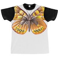 Plastic Color Butterfly Yellow Graphic T-shirt | Artistshot