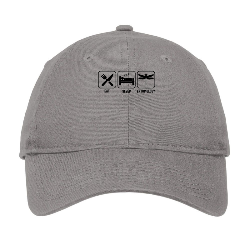 Eat Sleep Entomology Aesthetic Adjustable Cap | Artistshot