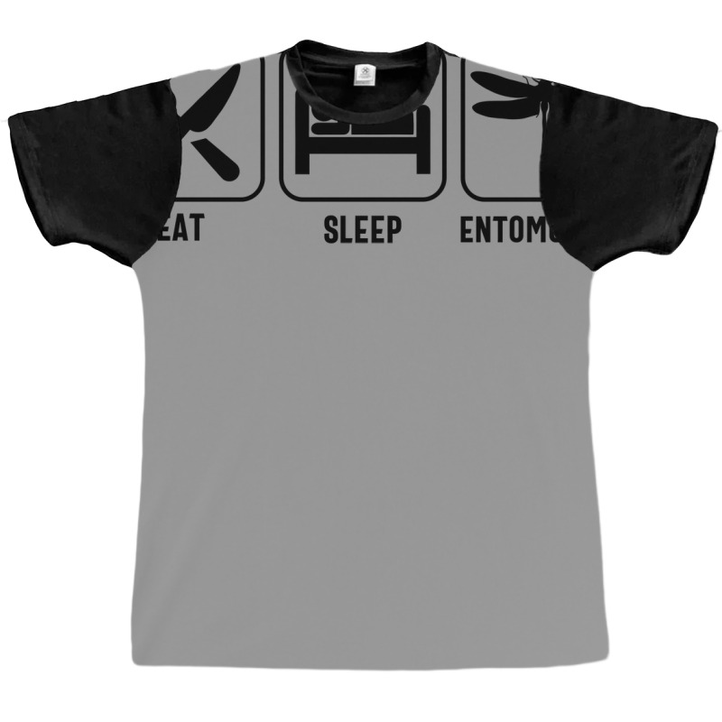 Eat Sleep Entomology Aesthetic Graphic T-shirt | Artistshot