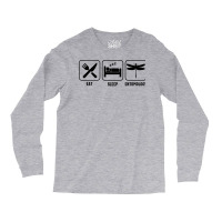 Eat Sleep Entomology Aesthetic Long Sleeve Shirts | Artistshot