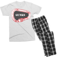 Gunks Climbing Carabiner Nostalgia Men's T-shirt Pajama Set | Artistshot