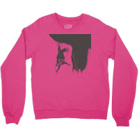 Sloth Rock Climbing Girl Crewneck Sweatshirt | Artistshot