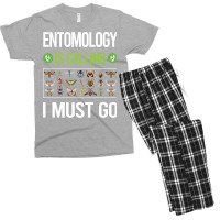 It Is Calling I Must Go Entomology Entomologist In Men's T-shirt Pajama Set | Artistshot