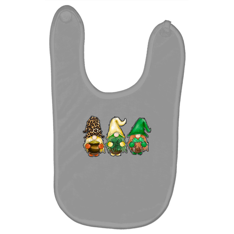 St Patricks Day Gnomes Baby Bibs | Artistshot