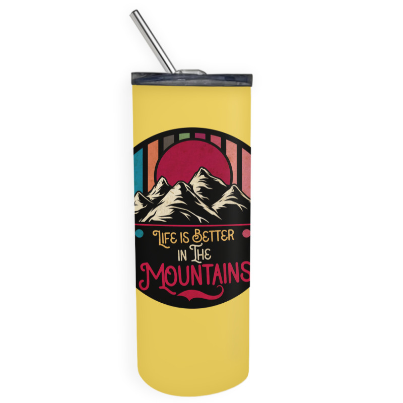 Mountain Soul Tumblr Skinny Tumbler | Artistshot