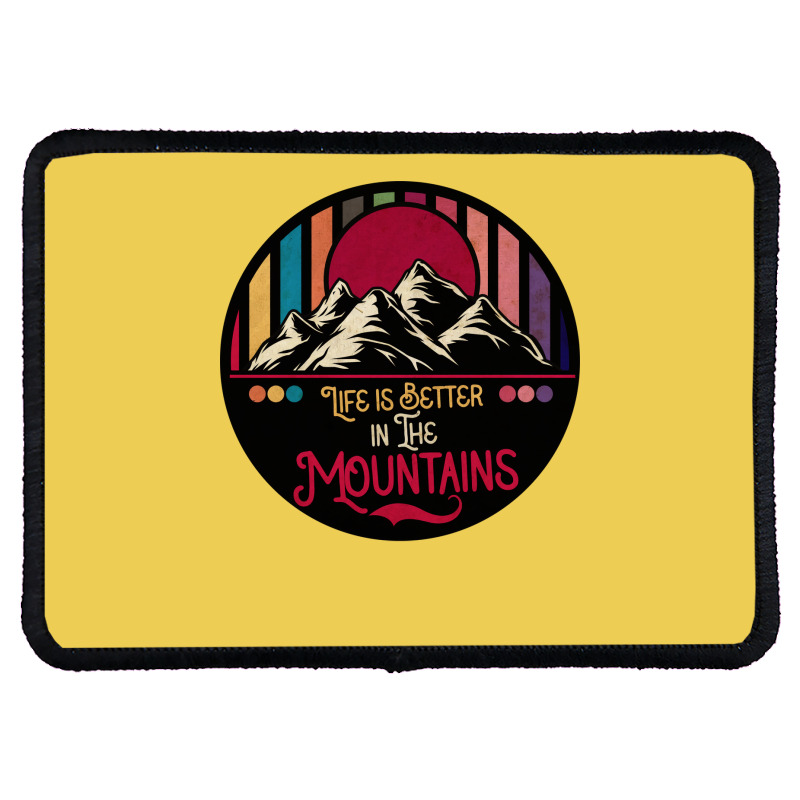 Mountain Soul Tumblr Rectangle Patch | Artistshot