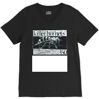 Killer Hornets Aesthetic V-neck Tee | Artistshot