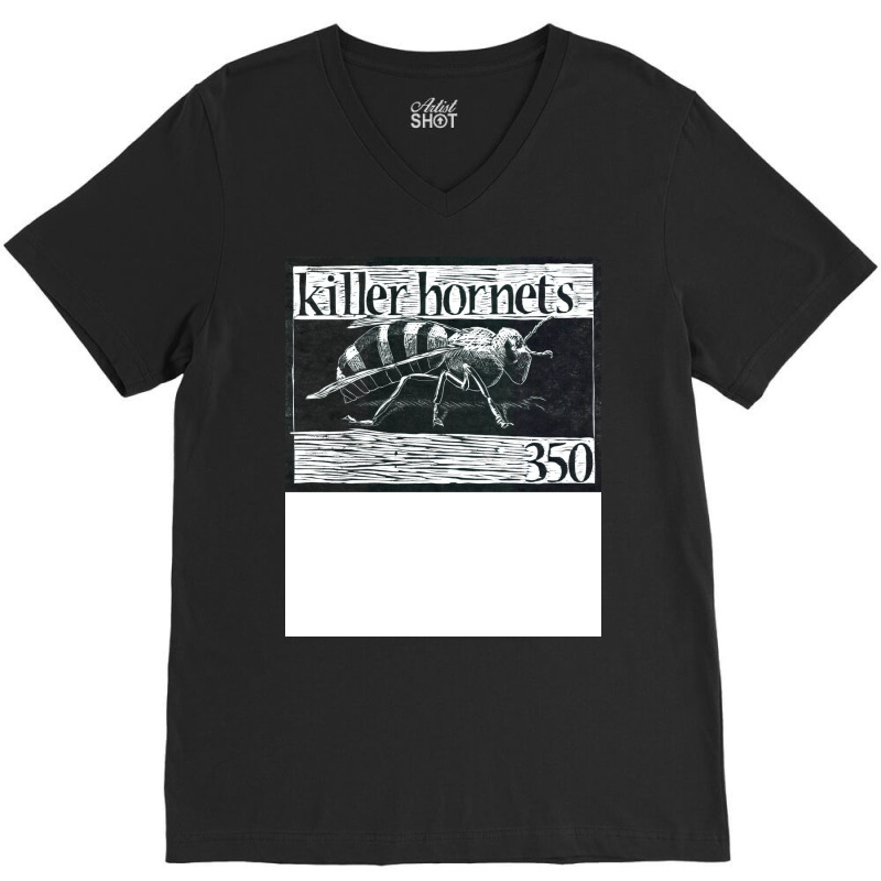 Killer Hornets Aesthetic V-neck Tee | Artistshot