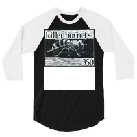 Killer Hornets Aesthetic 3/4 Sleeve Shirt | Artistshot