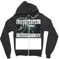 Killer Hornets Aesthetic Zipper Hoodie | Artistshot