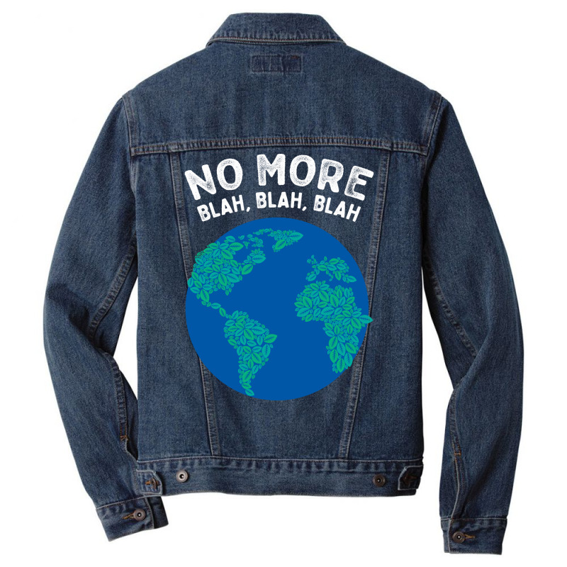 No More Blah Blah Blah Humor Men Denim Jacket | Artistshot