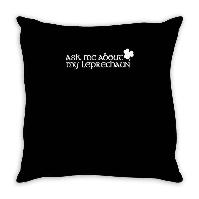 St Patricks Day Leprechaun Throw Pillow | Artistshot