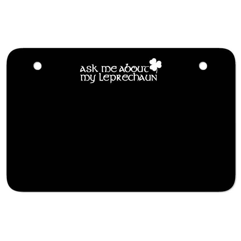 St Patricks Day Leprechaun Atv License Plate | Artistshot