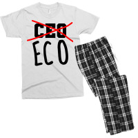 Not Ceo More Eco Environmental Awareness Cute Men's T-shirt Pajama Set | Artistshot