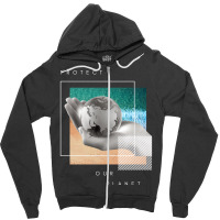 Protect Our Planet Retro Zipper Hoodie | Artistshot