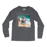 Protect Our Planet Retro Long Sleeve Shirts | Artistshot