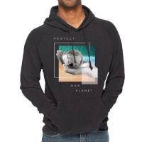 Protect Our Planet Retro Vintage Hoodie | Artistshot