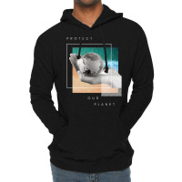 Protect Our Planet Retro Lightweight Hoodie | Artistshot