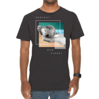 Protect Our Planet Retro Vintage T-shirt | Artistshot