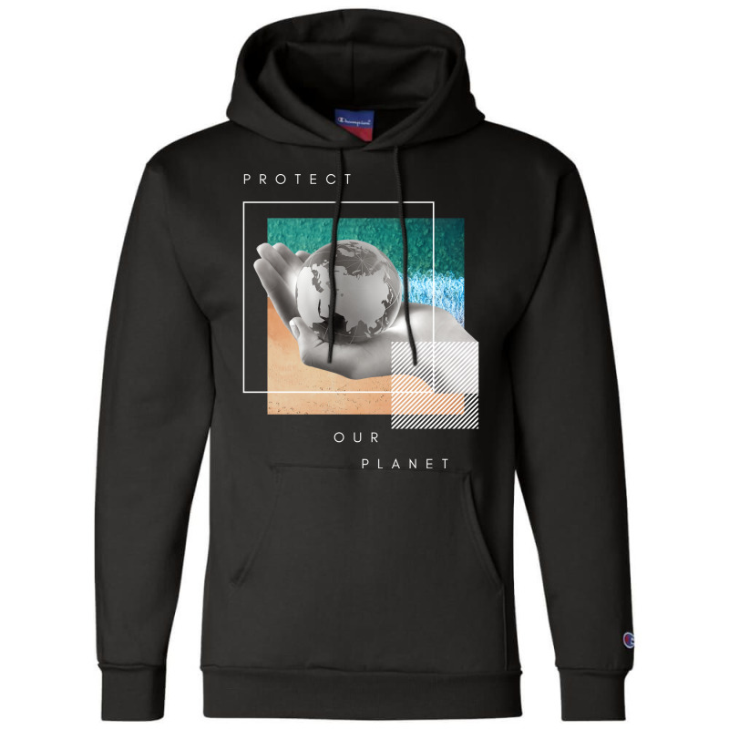 Protect Our Planet Retro Champion Hoodie | Artistshot