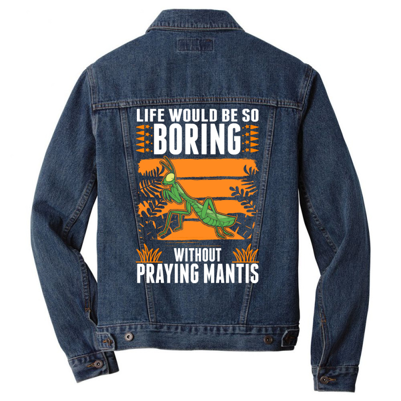 Praying Mantis 80s Men Denim Jacket | Artistshot